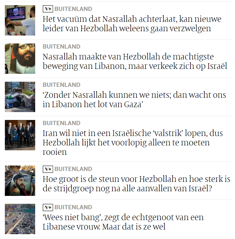 Repelsteeltje21's tweet photo. Pfff... even de laatste titels van @jjholtland👇 gescreenshot.
Zoek, zoek het begrip voor Israël.🔍
Ergens ligt dat naaldje misschien wel in de hooiberg van anti-Israëlbias.
Heel misschien. https://t.co/c64uvOoegq