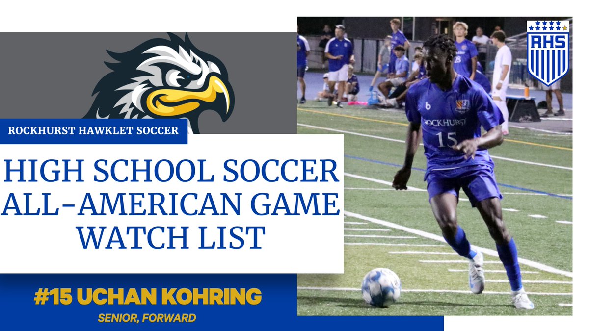 GoHawklets's tweet photo. Congrats to Uchan Kohring '25, named to the High School All-American Game Watch List! He is one of 235 candidates selected from across the U.S., and one of just 7 from Missouri. Forty players will be chosen to play in the All-American Game on Dec. 14 game in Charleston, SC.
(1/2) https://t.co/cQ3JpFY4sg