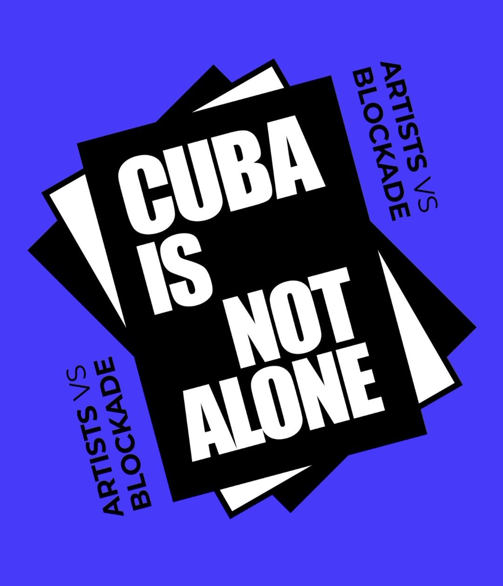 cubana_sofia's tweet photo. 📣#ENTÈRATE
Artist vs #Blockade‼️

Mediante el esfuerzo conjunto del movimiento "Artistas 🆚 Bloqueo" más de 50 obras de 15 países, serán exhibidas los días 29 y 30 de octubre de 2024 en la ciudad de Nueva York🇺🇸.

#TumbaElBloqueo
#CubaIsNotAlone

Sigue el 🧵 https://t.co/aj1yetMcAF