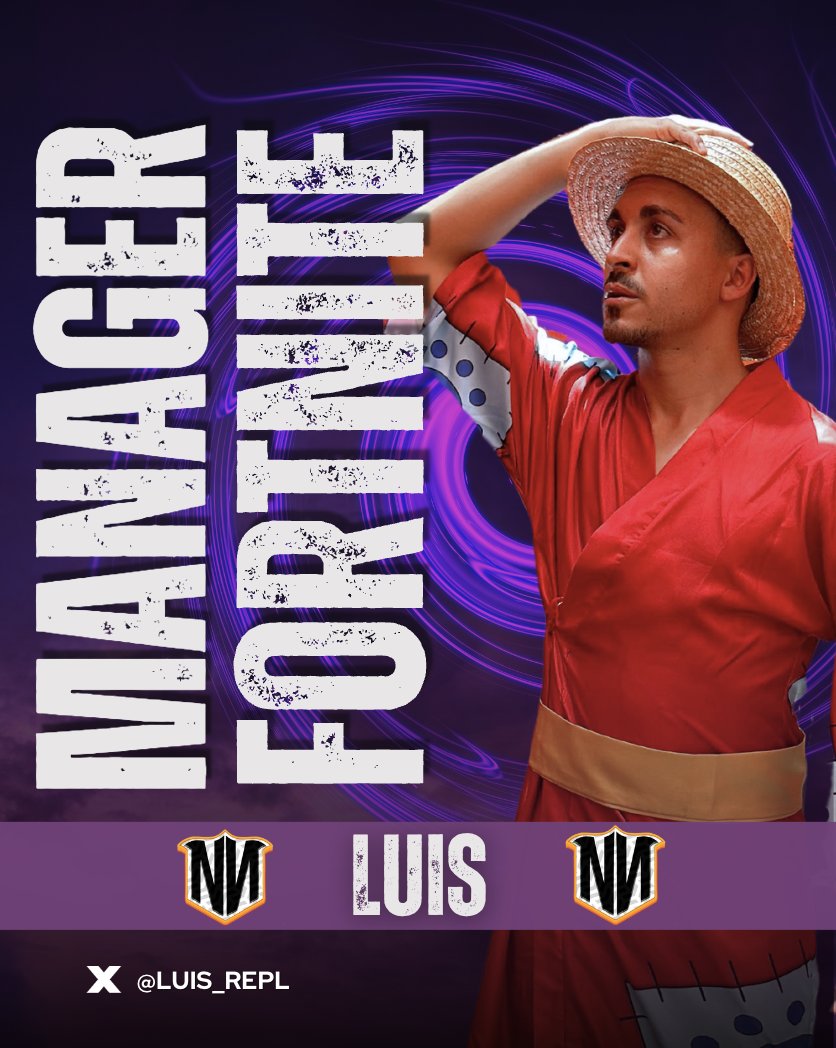 AurumHex's tweet photo. Llega al club el fan más icónico de One Piece. 🏴☠️
El nuevo manager de #Fortnite @Luis_REPL viene bien cargado de energía para arrancar esta sección por todo lo alto. 🔥
¡Bienvenido a la familia! 🧡
#GoNazgul https://t.co/42wp5PnSXN