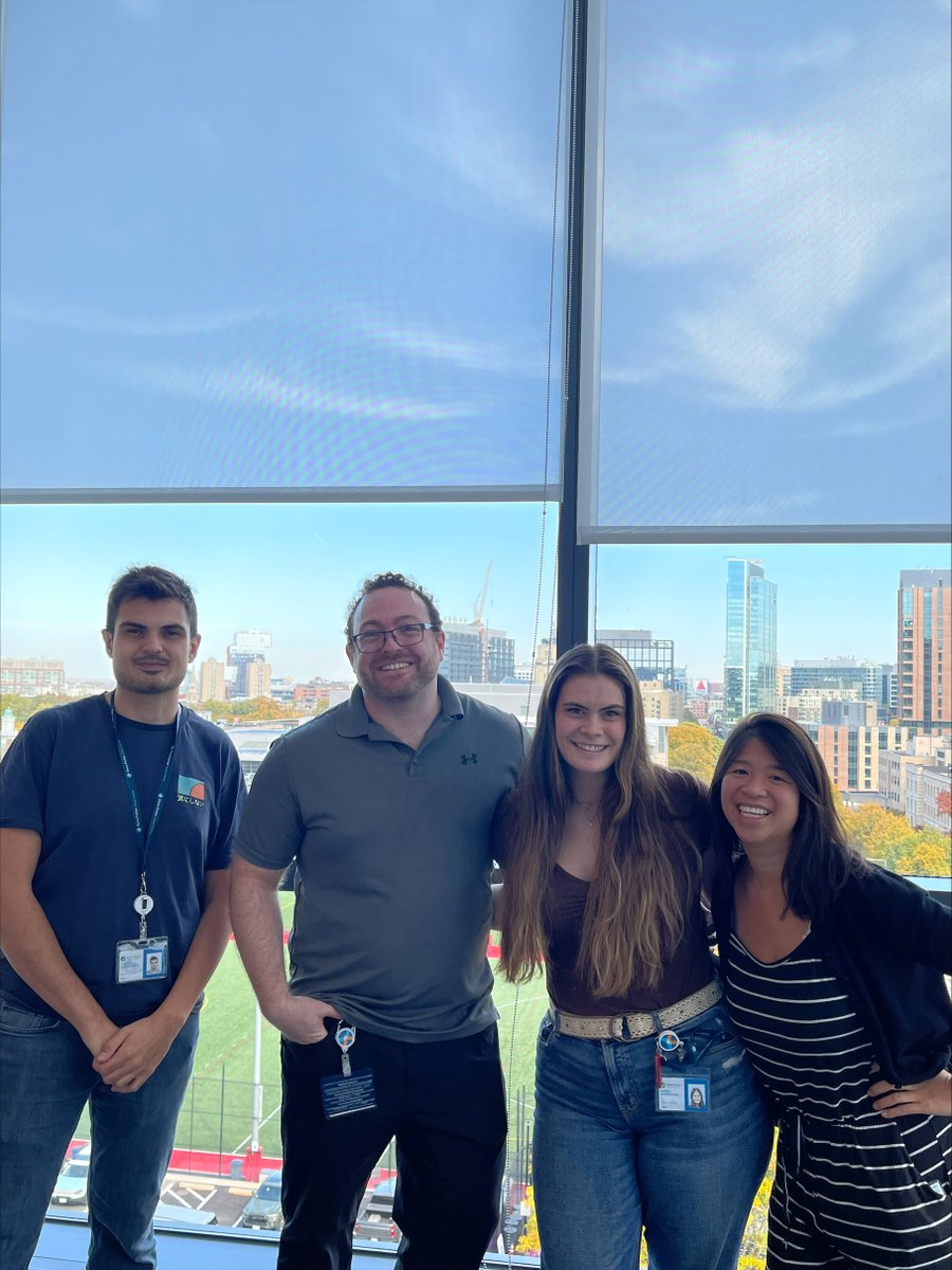 We're back on Twitter and with new members! Excited to welcome Alberto (shared Research Fellow with the Majzner lab), Kieren (Research Scientist II), Rachel (Visiting Medical Student), and Amanda (PedDep project/lab manager) to the Stegmaier lab.  Stay tuned for more updates!