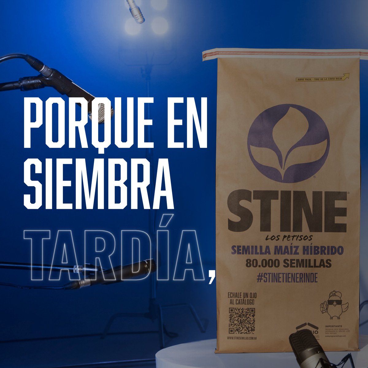 stinesemillas's tweet photo. 🌽Si querés subirle el volumen a tu cosecha, en siembra de segunda seguí el ritmo de los petisos de Stine. 🎵

Contactá a tu #Stiner y asegurate el mejor rinde! https://t.co/Y1LfNAquV6