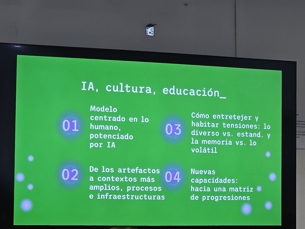 Gran panel con Viviana Minzi, <a href="/esteladomiha67/">Estela</a>, <a href="/carogruffat/">Carolina Gruffat</a> y <a href="/MarianaLandau/">Mariana Landau</a> sobre los sentidos de la IA en la educación, los medios y la cultura.
¿Cómo estudiantar en tiempos de IAG?
¿Qué preguntas y tensiones nos devuelve la IA?
cc <a href="/titayna/">Carolina Martínez Elebi</a> <a href="/piporta/">Paula</a>
<a href="/comuUBA/">Comu Sociales UBA</a>
#JornadasIAUBA