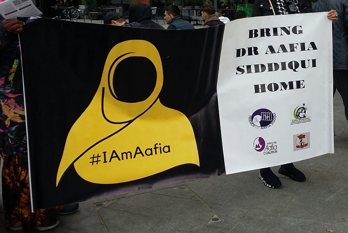 Zahra Q (@zexplorations) on Twitter photo Protest for Aafia Siddiqui outside US Embassy. <a href="/FreeDrAafiaa/">Dr Aafia Siddiqui</a> <a href="/Aafiamovement/">Aafia Movement</a> #FreeAafia Protest for Aafia Siddiqui outside US Embassy. <a href="/FreeDrAafiaa/">Dr Aafia Siddiqui</a> <a href="/Aafiamovement/">Aafia Movement</a> #FreeAafia