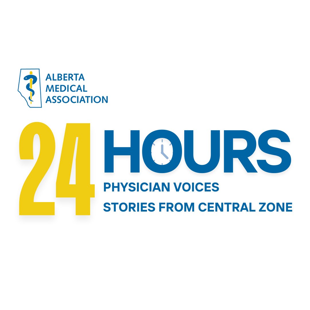 Albertadoctors's tweet photo. 24 hours in Central Zone.⏰
Tomorrow, Thursday, October 24 at 8 a.m., we will be sharing quotes from Alberta's Central Zone doctors every hour for 24 hours.
Our docs are extremely worried.
Their concerns need urgent attention. https://t.co/yL0Duc5VwM