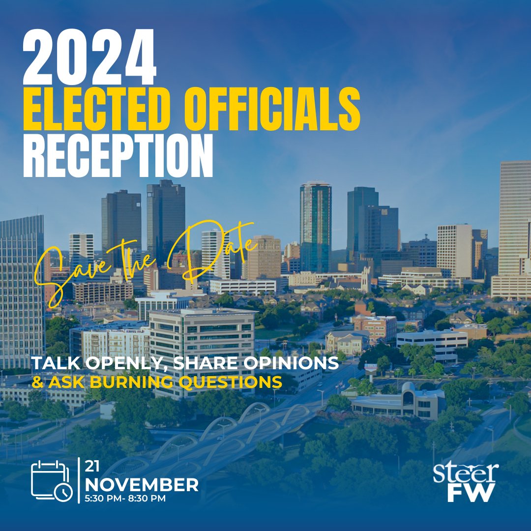 SteerFW's tweet photo. Save the date! 
📍Trinity River Distillery 
🗓November 21 
🕑5:30 - 8:30 https://t.co/xVDEZdZQEC