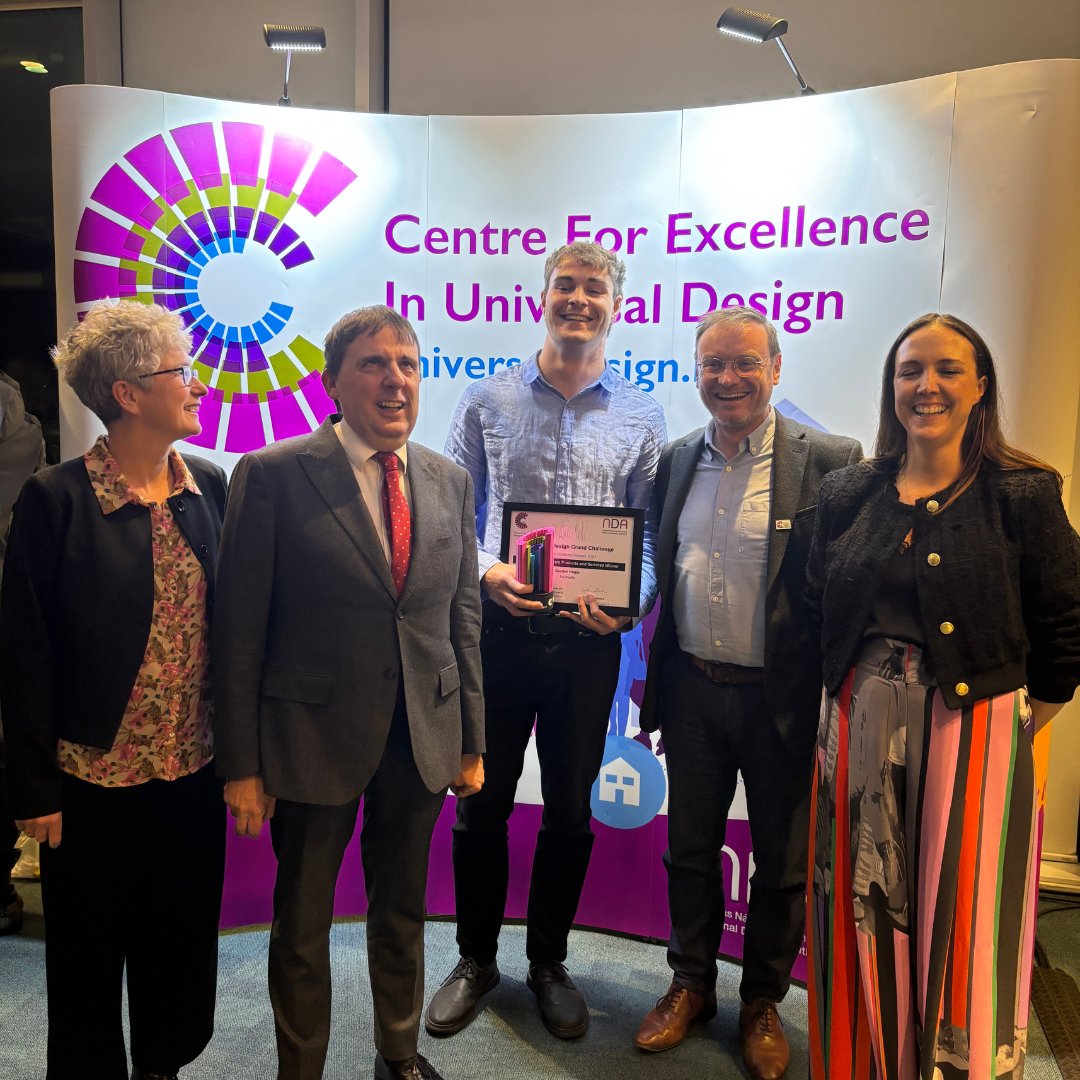 CEUD_NDA's tweet photo. Congratulations Ceadan. Winner of the Product/Services Award.
#UDGC #UniversalDesign https://t.co/PY3lQf36f4