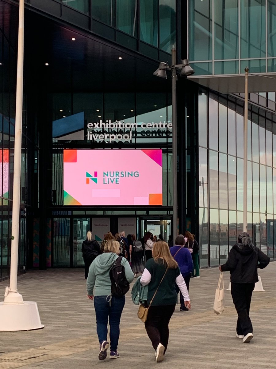 LaveryJoanna's tweet photo. Thank you @NursingLiveUK lovely to be part of a group speaking on student experience today. Lots of conversations about nursing development at the @LJMUNursing stand https://t.co/olyXSg0b8Z