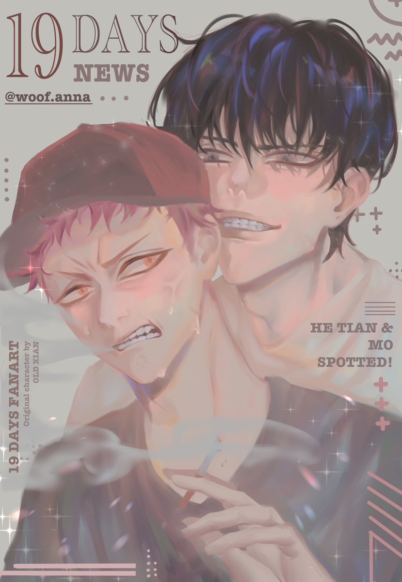 fujodesukedo's tweet photo. 19 days fanart!
He tian x mo guan shan
[ 贺天 x 莫关山 ]
#19天 #manhua #recommendation #bl #yaoi #comic https://t.co/irZCmT1sp0
