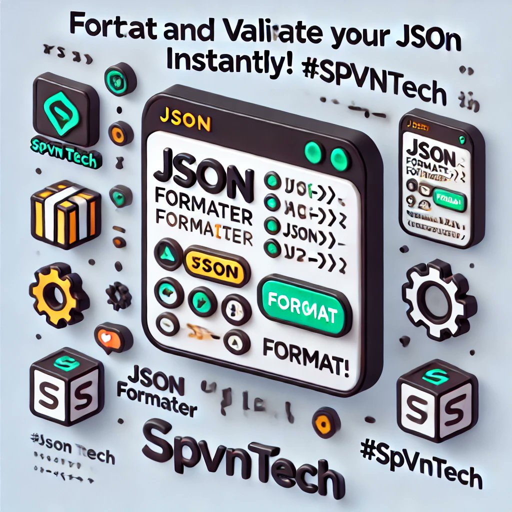 dsaipavan9's tweet image. 🛠️ Format and validate your JSON instantly with SPVN Tech’s JSON Formatter! Perfect for developers.
👉 spvntech.in/text-data-tool…
#JSONFormatter #SPVNTech #DevTools #CodeFormatter