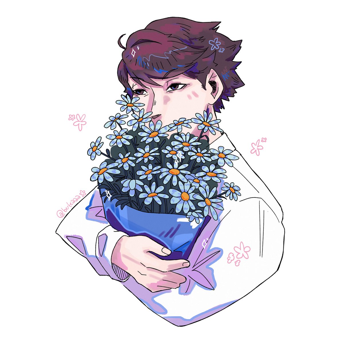 everyone's favourite anime villain! 🌸
#hqfanart #oikawatooru