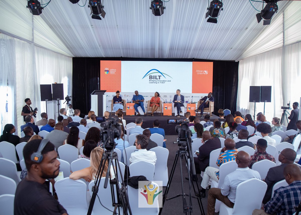 w_laryea's tweet photo. Honoured to have moderated the Roundtable on Private Sector Engagement in TVET during #AfricaSkillsWeek2024 organized by GIZ’s Pact for Skills. 
#tvet #futureofwork #africarising @giz_ghana @_AfricanUnion @ctvetgh https://t.co/VXjhmHvpsx