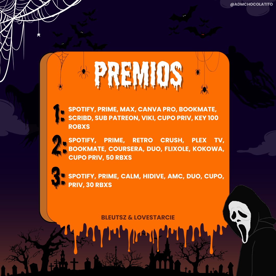 lovestarcc's tweet photo. 🎃 𝐒𝐎𝐑𝐓𝐄𝐎 𝐏𝐎𝐑 𝐇𝐀𝐋𝐋𝐎𝐖𝐄𝐄𝐍 
𝐖  𝐋𝐎𝐕𝐄𝐒𝐓𝐀𝐑𝐂𝐈𝐄 &amp; 𝐁𝐋𝐄𝐔𝐓𝐒𝐙 🎃 https://t.co/uBYe9sKggu