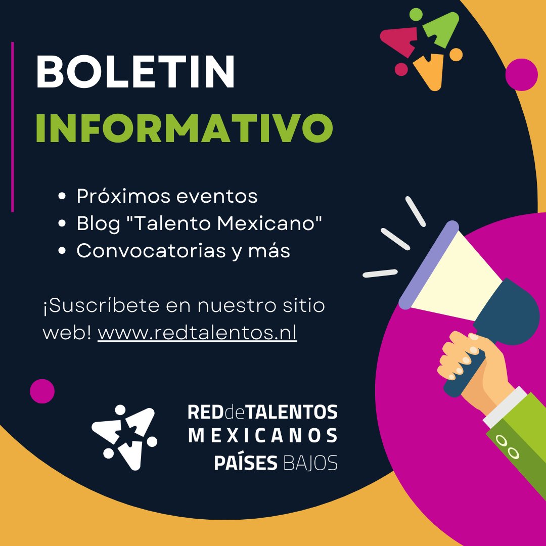 Red de Talentos Mexicanos en Países Bajos tweet media