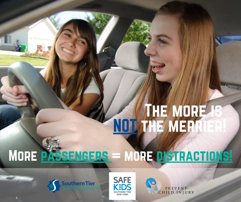 STHCS150's tweet photo. The more the merrier is NOT the case for teen driving
More passengers = more distractions
I pledge to limit the amount of passengers while I am driving!
#RulesForTheRoad
#teendriving #teendriversafetywee #RulesForTheRoad https://t.co/voDD2bQSxz