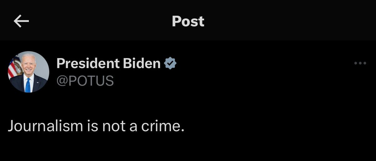 Unless you’re Palestinian.