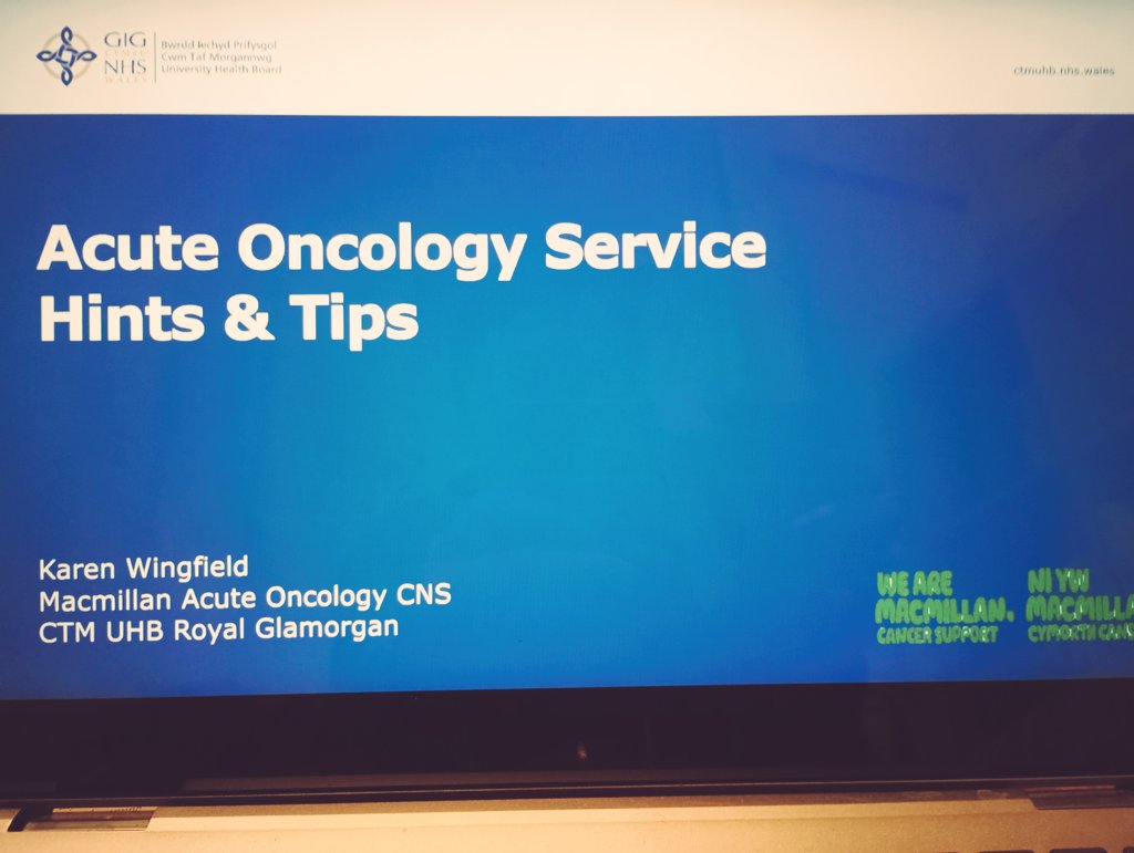Karen Wingfield๐ (@karenwingfiel13) on Twitter photo <a href="/SEWalesAOS/">South East Wales AOS</a> <a href="/CwmTafMorgannwg/">Cwm Taf Morgannwg University Health Board</a> AOS hints and tips education session today for <a href="/CTMMedEd/">Cwm Taf Morgannwg Medical Education</a> foundation drs and <a href="/RGHED9/">RGHED</a> staff (drs/ANP/PA) as part of AOS awareness week.
<a href="/WalesCancerNet/">Rhwydwaith Canser | Cancer Network</a>
#AOSawarenessweek <a href="/SEWalesAOS/">South East Wales AOS</a> <a href="/CwmTafMorgannwg/">Cwm Taf Morgannwg University Health Board</a> AOS hints and tips education session today for <a href="/CTMMedEd/">Cwm Taf Morgannwg Medical Education</a> foundation drs and <a href="/RGHED9/">RGHED</a> staff (drs/ANP/PA) as part of AOS awareness week.
<a href="/WalesCancerNet/">Rhwydwaith Canser | Cancer Network</a>
#AOSawarenessweek
