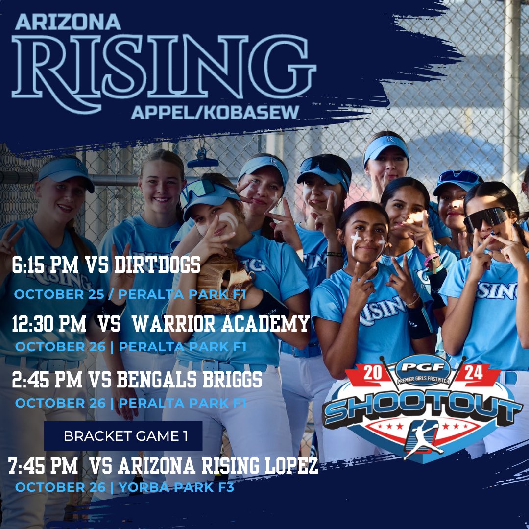 First road trip of the season for these girls.