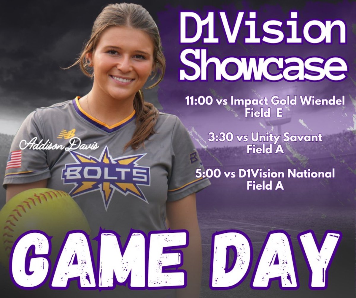 The schedule for this weekend’s tournament is out. Me and my team would love for you to stop by and come watch us play! <a href="/latbolts2027/">LA Thunderbolts Clement 2026/2027</a> 

<a href="/LSUsoftball/">LSU Softball</a> <a href="/LSUA_SB/">LSUA Softball</a> <a href="/SUsoftball_/">Southern University Softball</a> <a href="/LionUpAthletics/">Southeastern Athletics</a> <a href="/LATechSB/">LA Tech Softball</a> <a href="/SouthernMissSB/">Southern Miss Softball</a> <a href="/nicholls_sb/">Nicholls Softball</a>