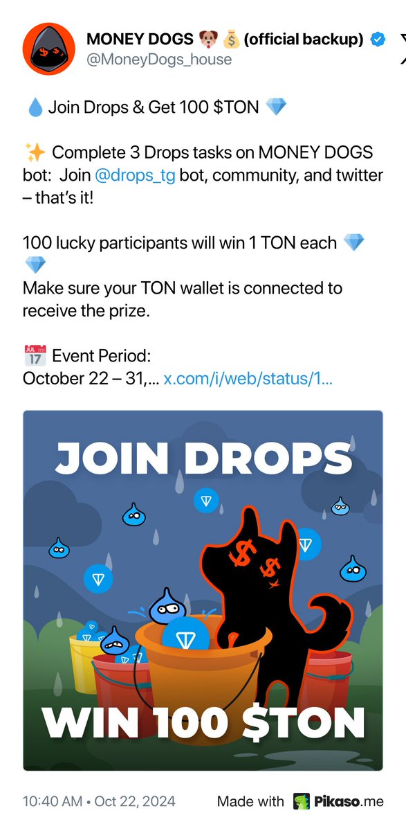 Pikaso (@pikaso_me) on Twitter photo <a href="/okonma_chiedu/">MOEdu</a> <a href="/MoneyDogs_house/">MONEY DOGS 🐶💰(official backup)</a> <a href="/drops_tg/">LUXON Drops</a> Enjoy your screenshot and...
Get 10 stickers for $1: stickermule.com/pikaso <a href="/okonma_chiedu/">MOEdu</a> <a href="/MoneyDogs_house/">MONEY DOGS 🐶💰(official backup)</a> <a href="/drops_tg/">LUXON Drops</a> Enjoy your screenshot and...
Get 10 stickers for $1: stickermule.com/pikaso