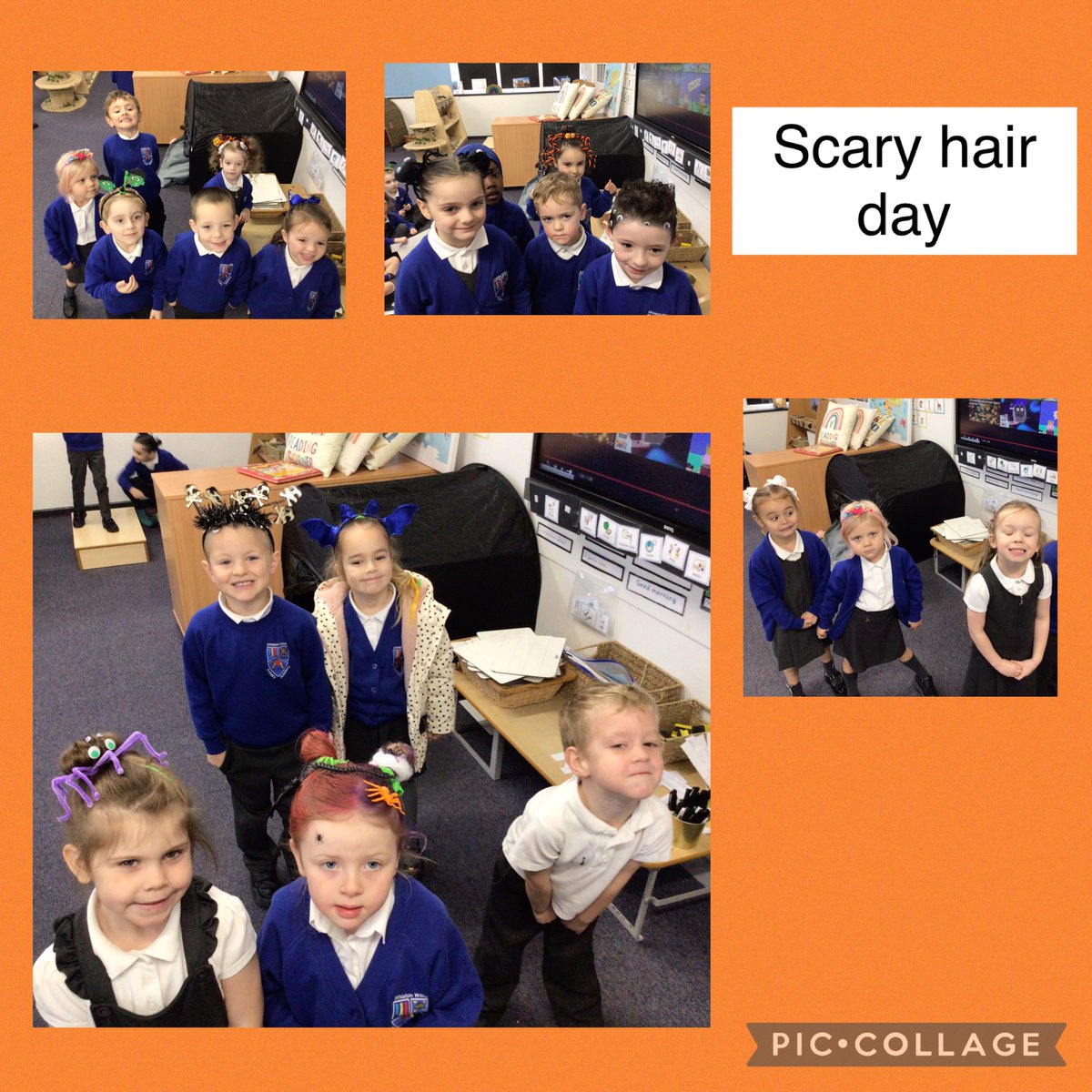 Have a well deserved rest my little Hedgehogs. Enjoy Halloween and thankyou for the donations today and fantastic scary styles! #WWPAEYFS