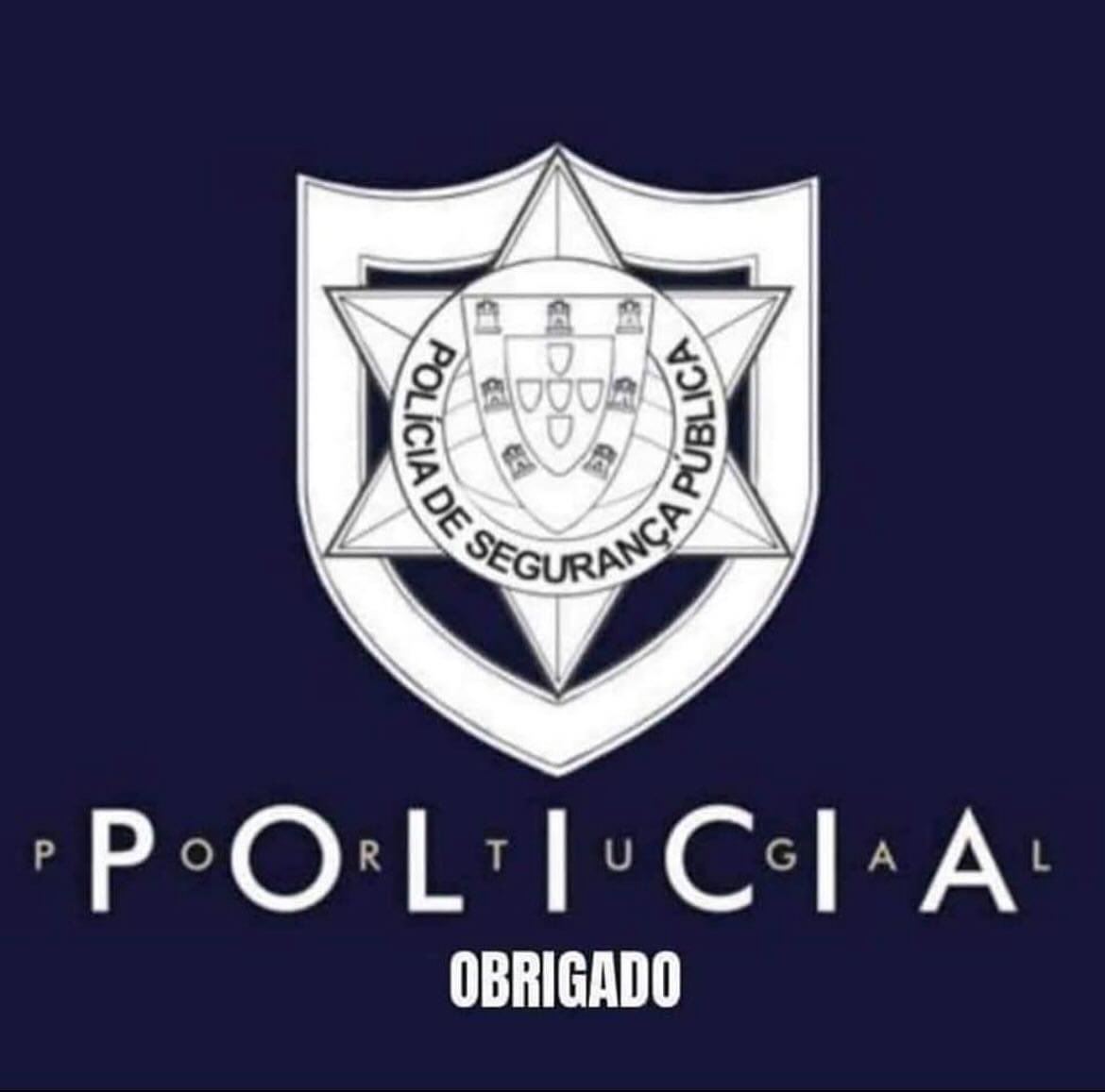 Convém agradecer aos nossos  agentes pelo bom trabalho feito 💪🏻🇵🇹