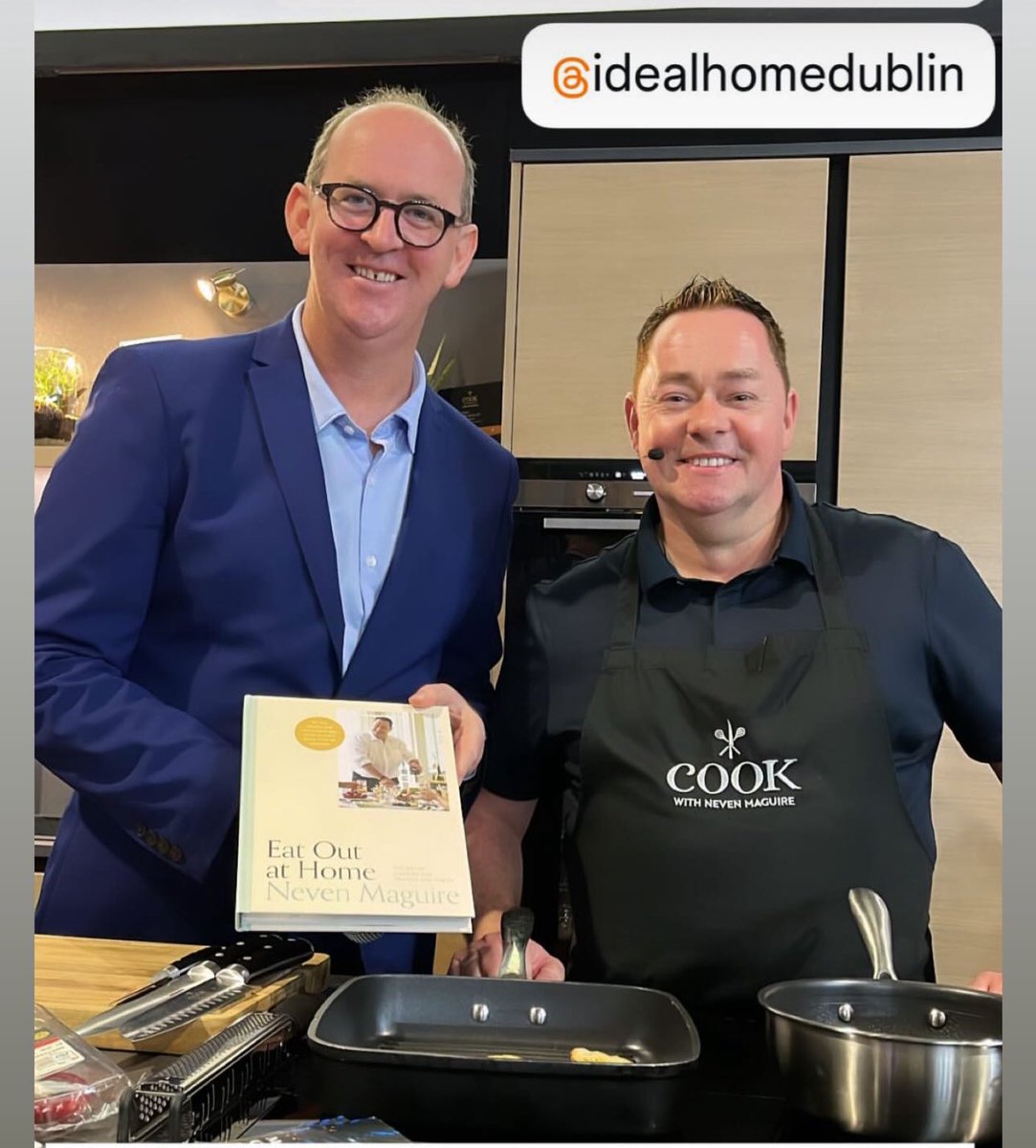 Brian Mc Dermott (@chefbrianmcd) on Twitter photo A pleasure to MC the <a href="/IdealHomeDublin/">Ideal Home Show</a> Show Live Theatre with <a href="/dunnesstores/">Dunnes Stores</a>
We had a great weekend of chats with many of the Dunnes Stores ambassadors, partners, producers and customers
A big thank you to all of you 🙏 A pleasure to MC the <a href="/IdealHomeDublin/">Ideal Home Show</a> Show Live Theatre with <a href="/dunnesstores/">Dunnes Stores</a>
We had a great weekend of chats with many of the Dunnes Stores ambassadors, partners, producers and customers
A big thank you to all of you 🙏