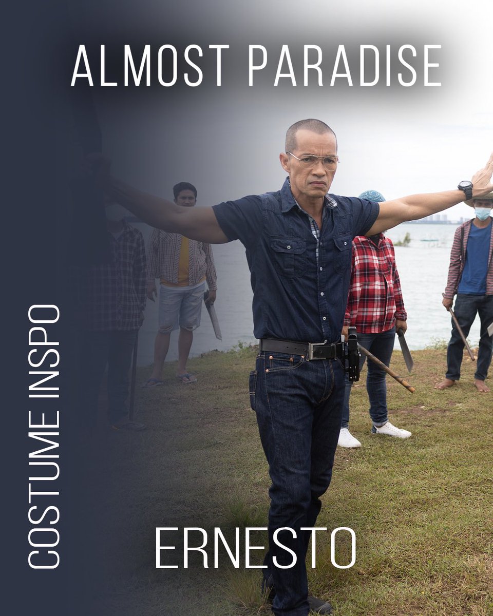 The countdown to Halloween is on! Get inspired with #AlmostParadise looks by watching on #ElectricNOW electricnow.tv 🏝️🕵️‍♂️