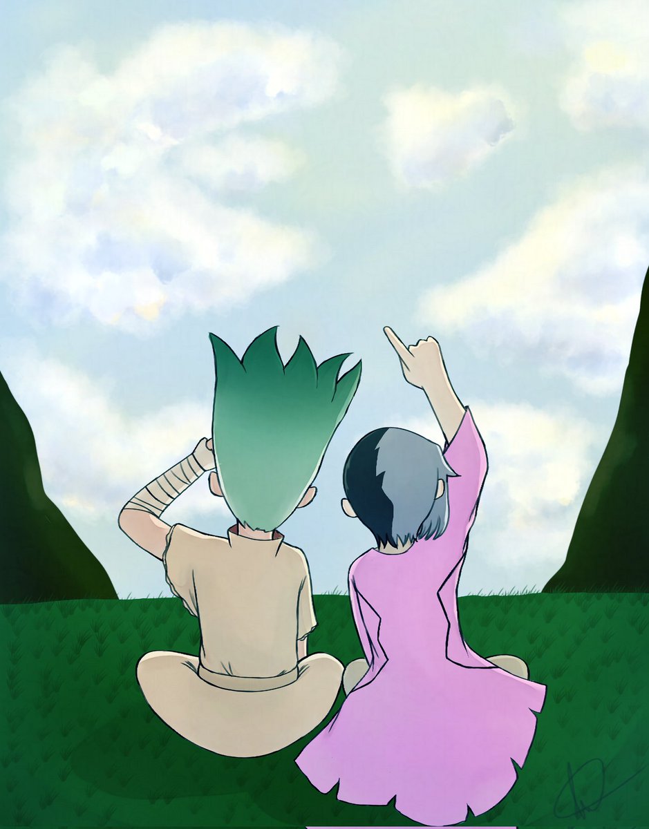Day 3: Cloudiness
#sengentober #sengentober2024 #sengen #千ゲン #千ゲ