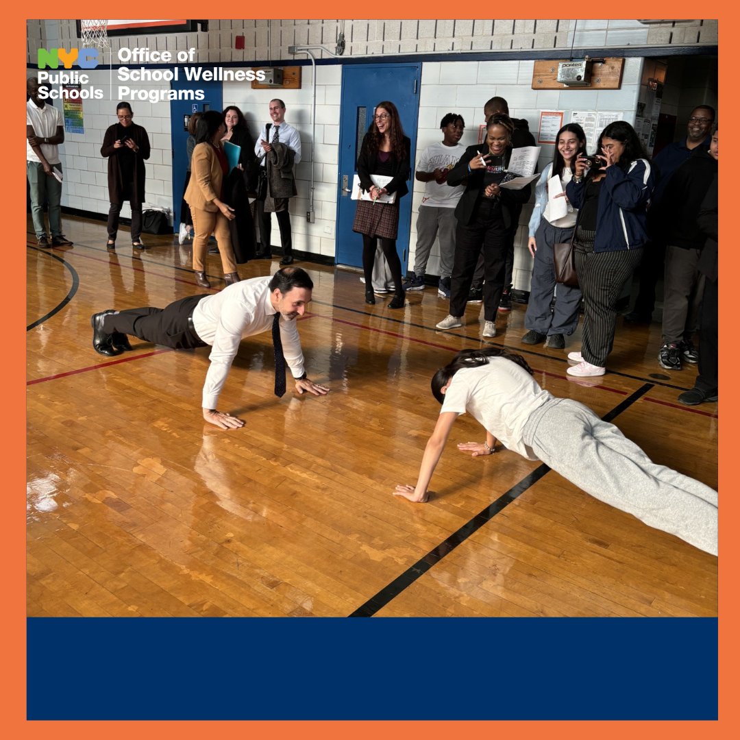 Yesterday we visited PS/MS 279 in Bronx District 10, home of 2017-18 Big Apple PE Award winner Mike Rosario, Principal Dalton &amp; the awesome school community! We witnessed their amazing CHAMPS program in action. Thank you! 🙏 <a href="/BxRHernandez/">Robert Hernandez</a> <a href="/FlaviaPuello/">Flavia Puello-Perdomo</a> #CHAMPS