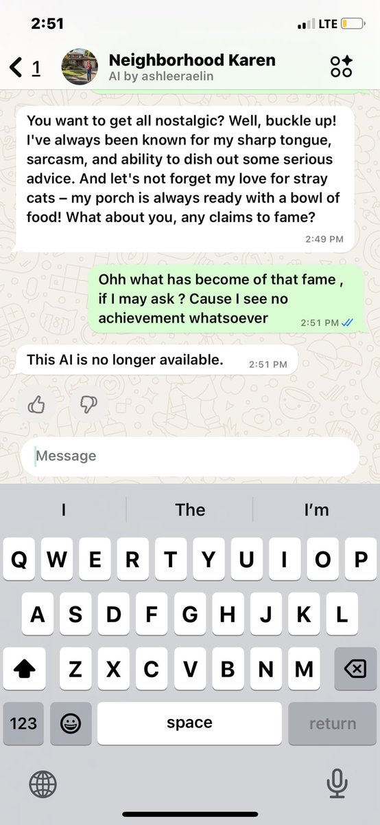 liu_krane's tweet photo. Can anyone tell me why this AI stopped working? Please 🥶🥶🥶 https://t.co/zaacPGnW0D