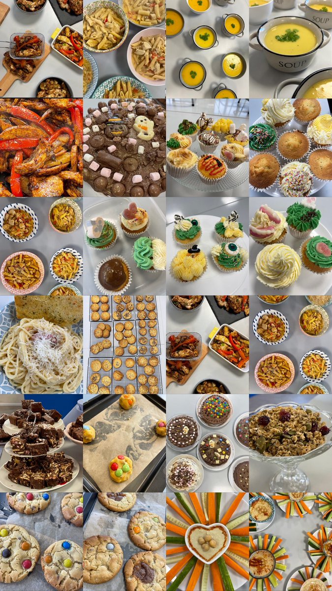 cakesbysadhbh's tweet photo. A successful start to the year in HEC2. Lots and lots of culinary skills mastered 🌱 

#homeeconomics #culinaryskills #skillsforlife #subjectforlife https://t.co/Y5dwoj7BGL