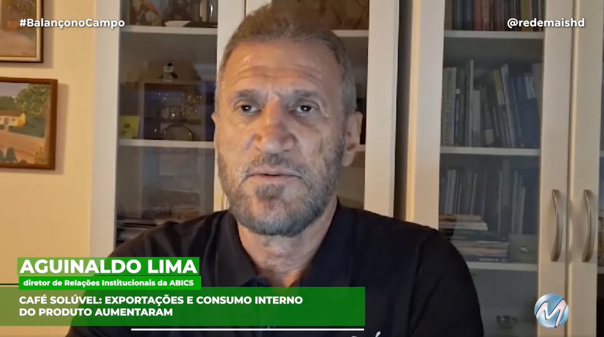 abicsoficial's tweet image. Aumentam exportação e consumo de café solúvel no ano. Conforme a Abics, embarques somam 2,962 mi/scs de janeiro a setembro, com alta de 6,8% ante os mesmos nove meses de 2023. A receita cambial obtida totaliza US$ 657,4 milhões, subindo 23,2%. Confira: youtube.com/watch?v=_Voggv….
