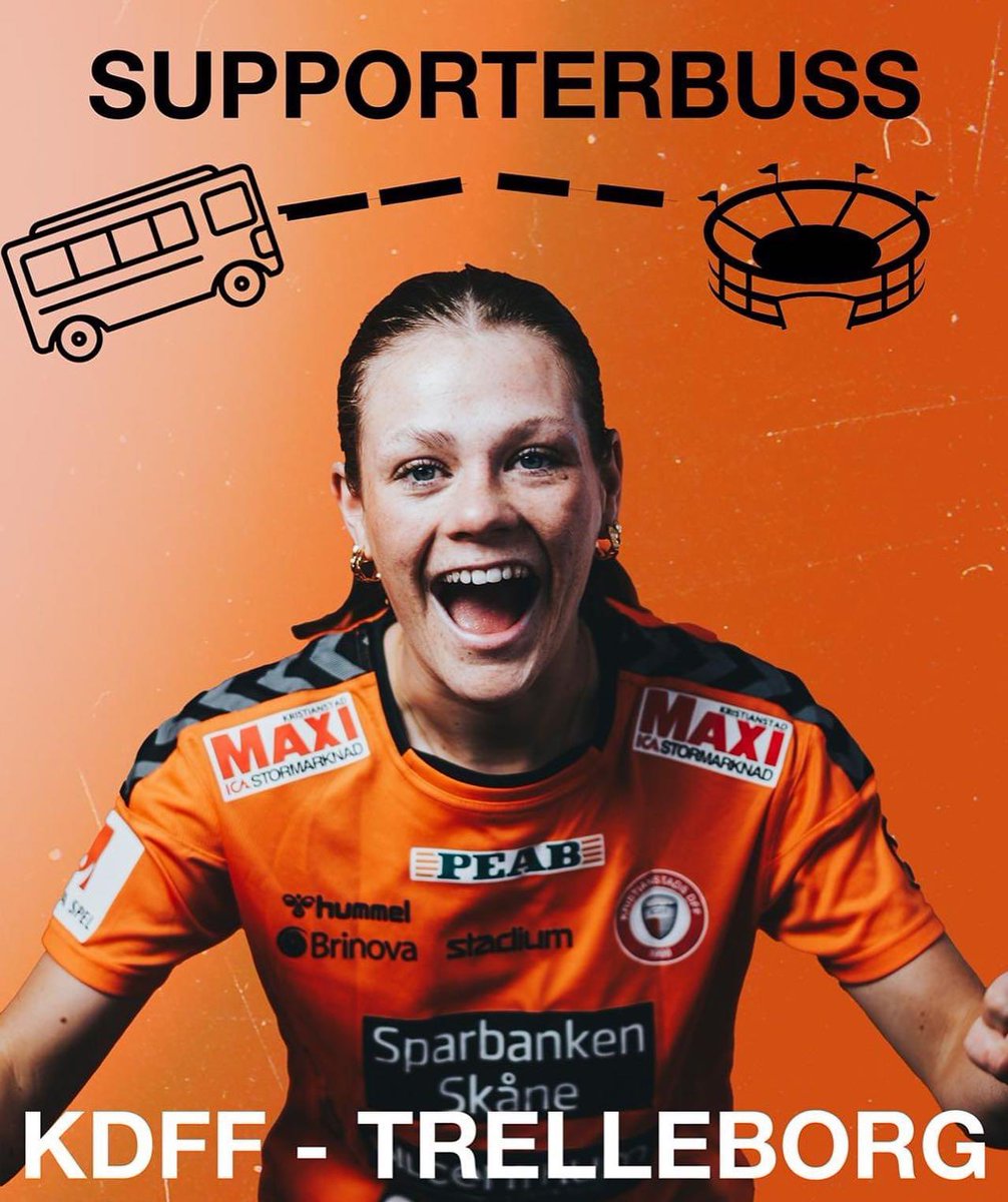 Lördagen den 9/11 kl 14.00 spelas sista matchen. Avsluta säsongen med KDFF på Vångavallen!!
 
Avresa från Kristianstadsfotbollsarena kl 11.30. 
Kostande: 150 kr för bussresan. 
Biljetter: 120 kr för vuxen, 80 kr för pension, barn 20 kr
 
Anmälan görs till: lovisa.strom@kdff.nu