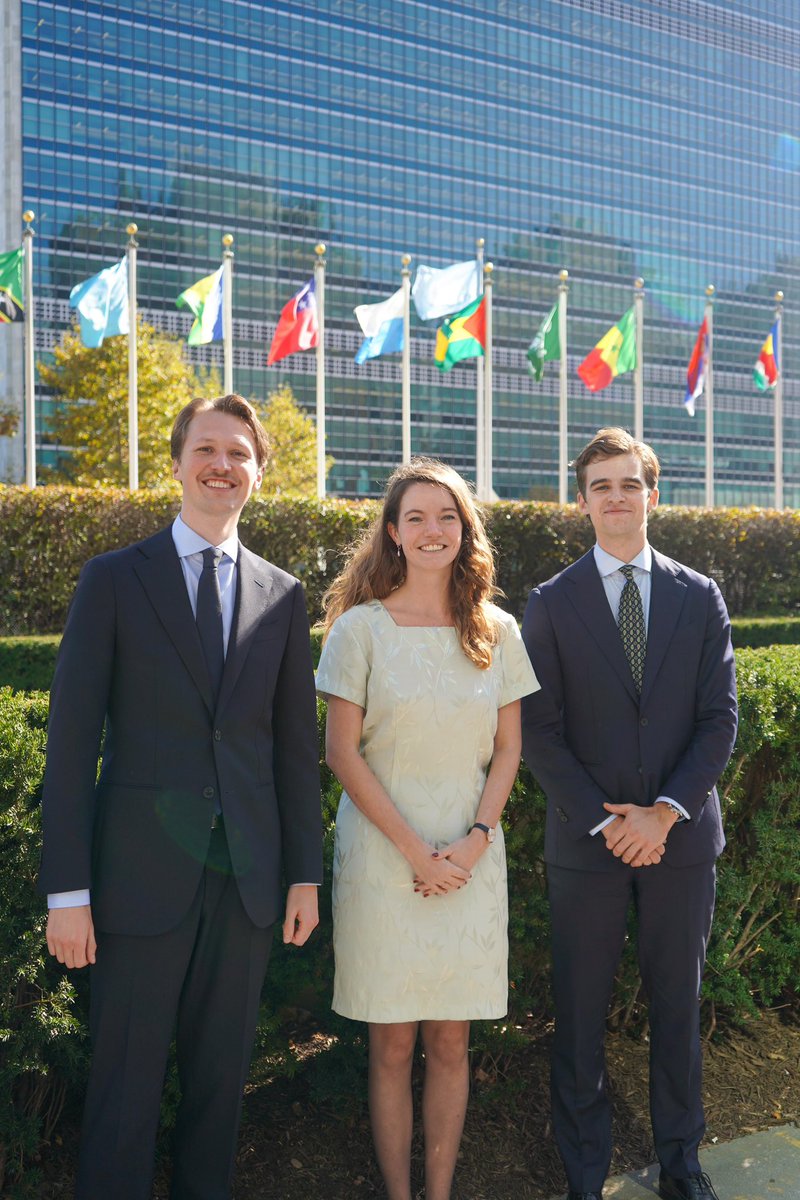 KingdomNL_UN's tweet photo. Introducing the #KingdomNL #FourthCommittee team!
Also known as the special political and decolonization committee, this team covers peacekeeping, outer space and various Middle East topics. They work to advance stability, self-determination, and responsible space exploration.💪 https://t.co/zyycAkDk6F