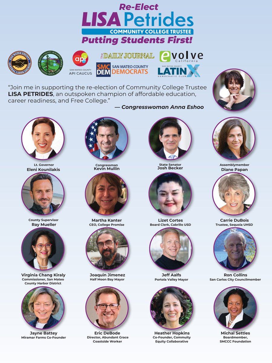 Lisa Petrides - Board of Trustees, SMCCD tweet media