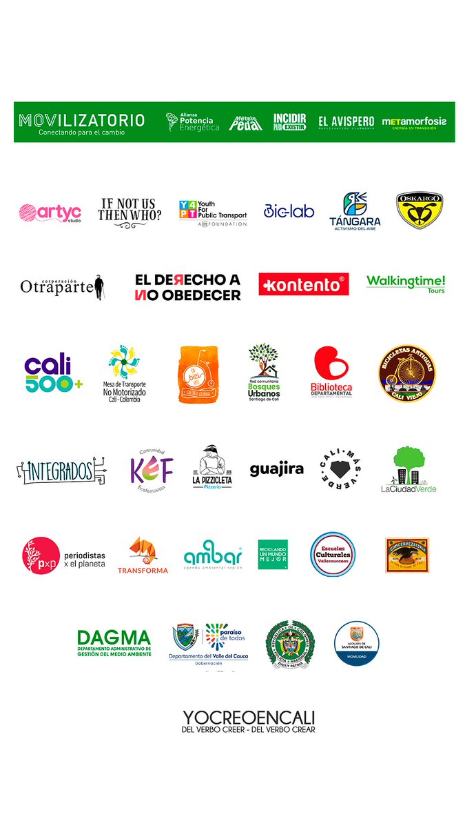 ¿Estás en Cali, en la #COP16? Participa en el COPversatorio donde exploraremos la conexión entre transporte sostenible y biodiversidad.

<a href="/Y4PT/">Youth For Public Transport (Y4PT) 🚦</a> <a href="/Movilizatorio/">Movilizatorio</a> <a href="/MetelePedal/">Métele Pedal</a> 

📅 25 de oct. 4:30 p.m.
📍Casa Pa' Voz (zona verde)
🌎 y4pt.org/copversatorio