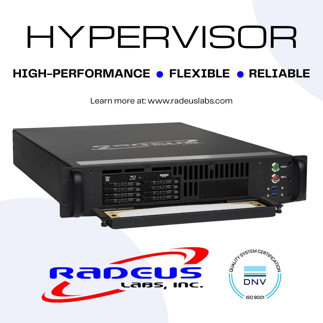 RadeusLabs's tweet image. High-speed computing for demanding tasks, vGPU for versatile and efficient deployment options durable design to ensure uptime, supports up to 4TB of RAM for growth as business needs change, and works well in various environments.
#ruggedized #hypervisor #computing