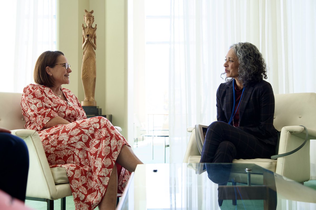 Direction de la défense (@defense_lu) on Twitter photo At the <a href="/UN/">United Nations</a> Headquarters, Minister <a href="/Yuriko_Backes/">Yuriko Backes</a> met with Shamala Kandiah Thompson, the Executive Director of <a href="/SCRtweets/">Security Council Report</a>.
Minister Backes announced that Luxembourg will provide financial support to an important report by SCR on children in armed conflicts. At the <a href="/UN/">United Nations</a> Headquarters, Minister <a href="/Yuriko_Backes/">Yuriko Backes</a> met with Shamala Kandiah Thompson, the Executive Director of <a href="/SCRtweets/">Security Council Report</a>.
Minister Backes announced that Luxembourg will provide financial support to an important report by SCR on children in armed conflicts.