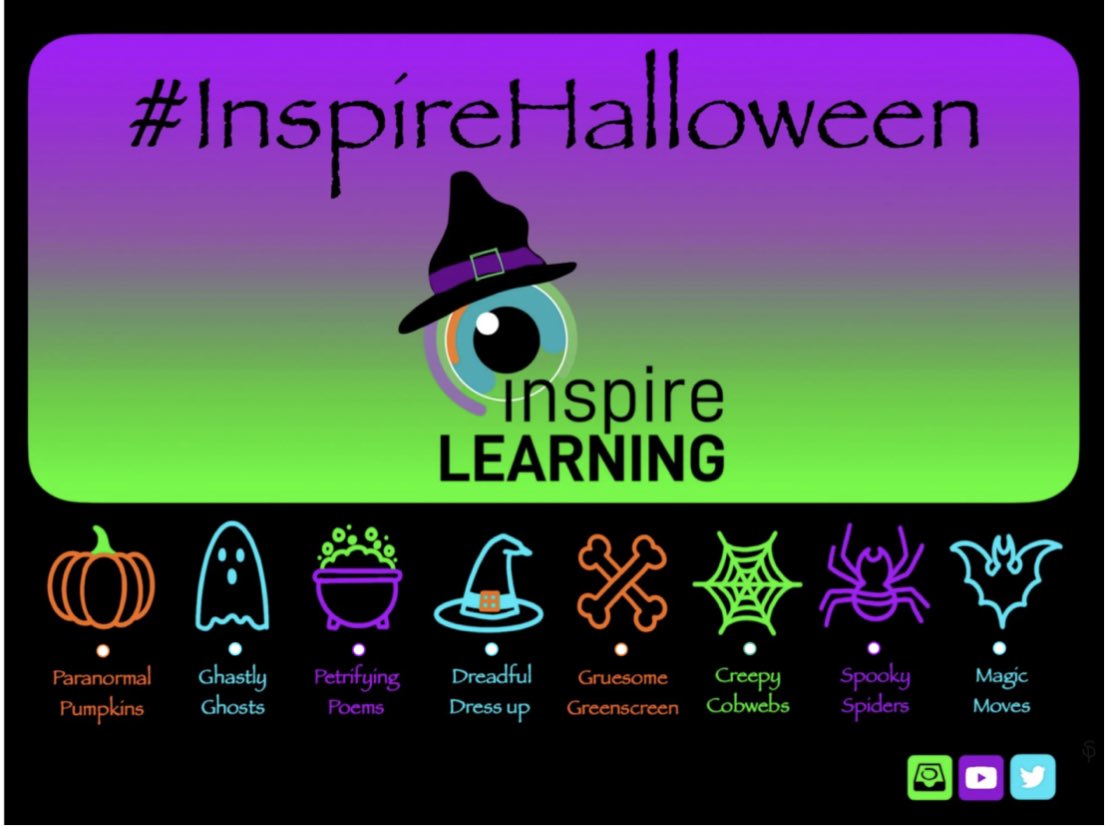 🕸️ Get your claws on our fang-tastic activities this #InspireHalloween! 🧛‍♂️
👻 Sharpen those digital skills as you and your class follow along with our ghoulish guides. Perfect for wee monsters of all ages. 
No tricks, just terror-ific techy treats! 🎃
🔗 tinyurl.com/InspireHallowe…