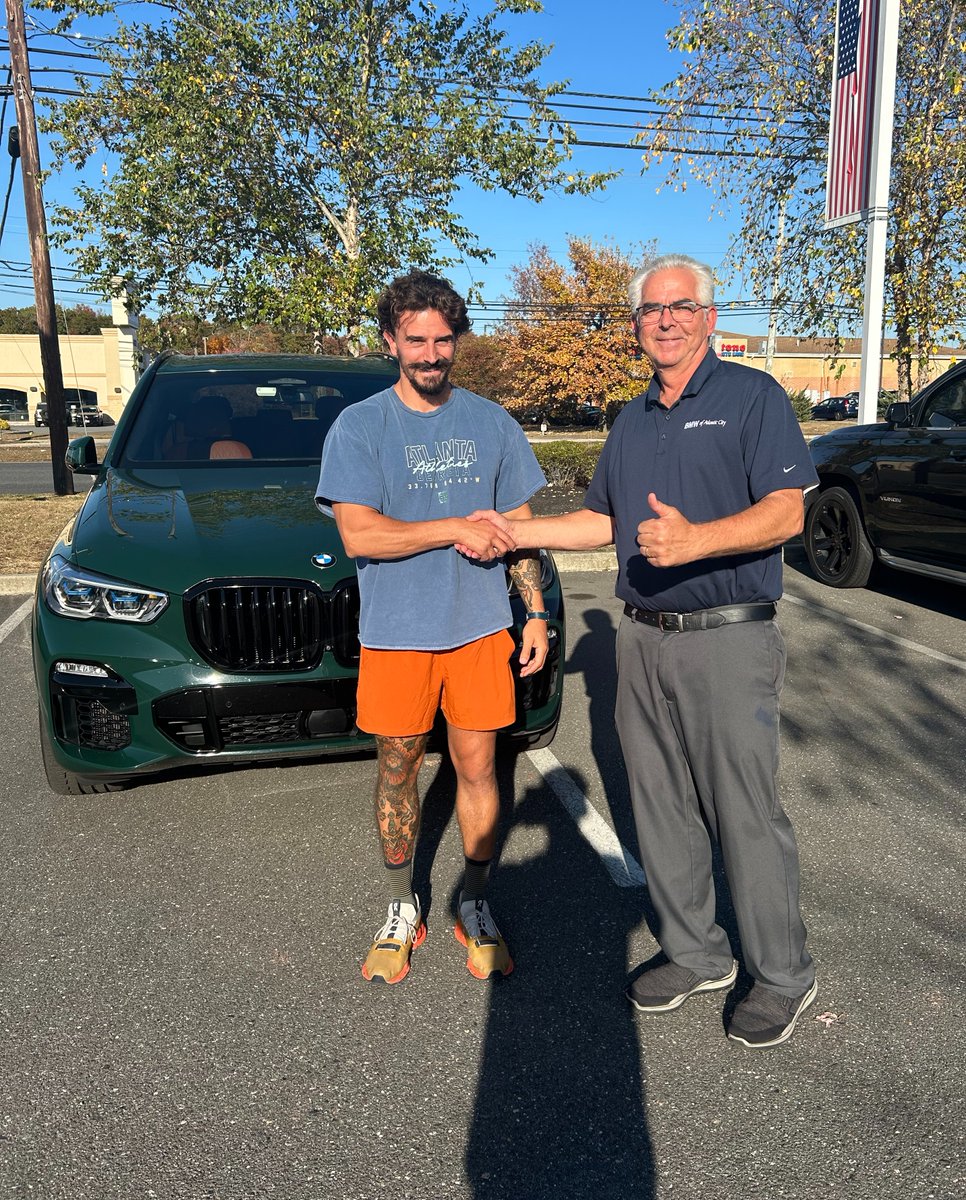 AtlanticCityBMW's tweet photo. Welcome to the family, Kieran! 🎉

Kieran just drove off in a stunning 2021 BMW X5. Ready to make your own dream drive happen? Schedule an appointment with Mark Kaminski at BMW of Atlantic City and let’s get you behind the wheel of something special!

#BMWFamily #BMWX5 #BMW https://t.co/gg5Gnq86B7