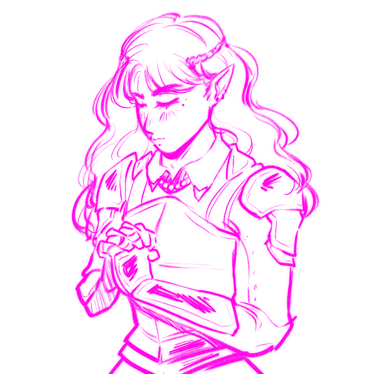 dulceskull's tweet photo. sketch requests last month for p4tr30n were really good. Including VMAs chapell roan, wynona earp, and elf knight lady https://t.co/NskV2tioSM