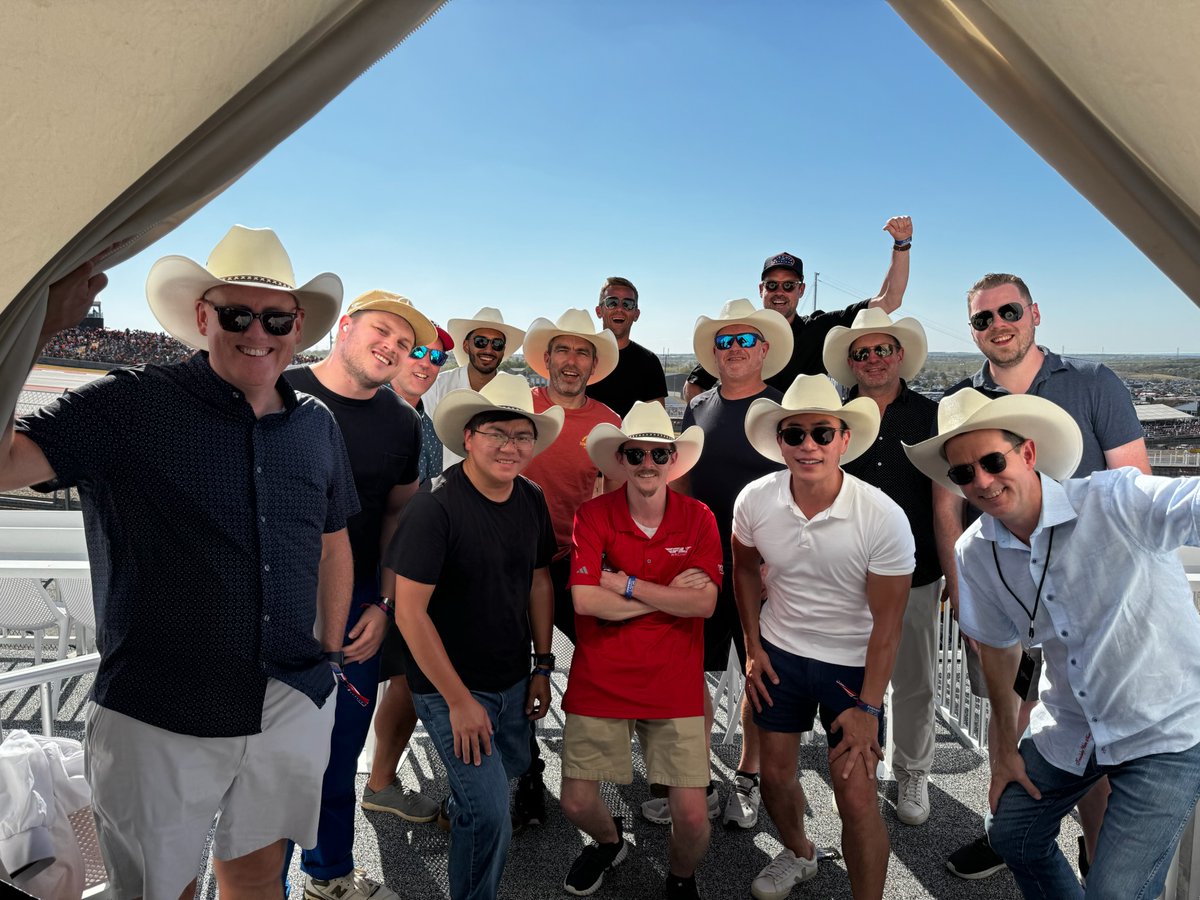 BigCommerce's tweet photo. If you heard #TravisHess at #BigSummit, you know we’re all about speed and agility — just like @F1🏎️. At @COTA, we celebrated a big win with #TeamFerrari and spent quality time with partners, agencies, and brands. #F1 #Teamwork https://t.co/L6nV166REK