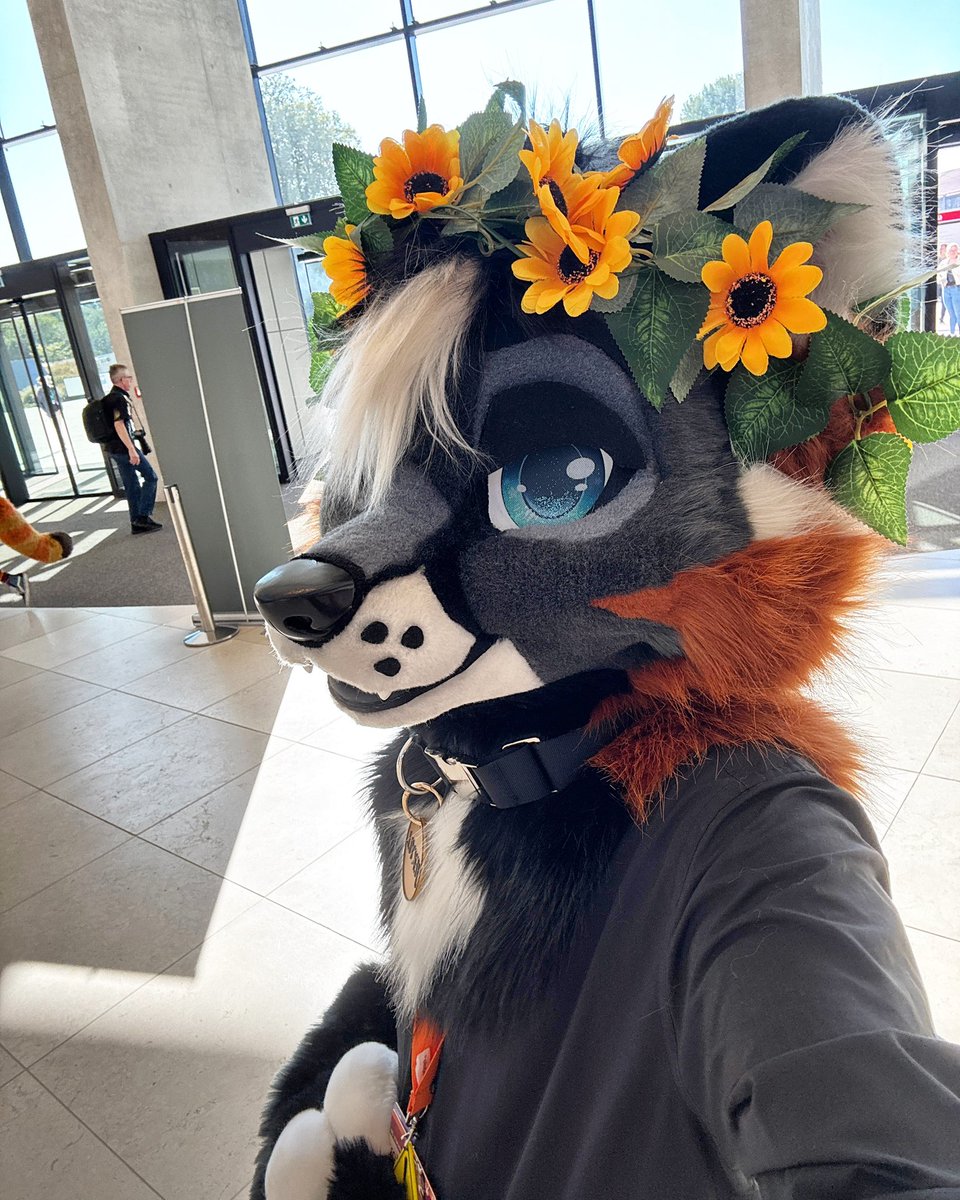 How do you think I look with this flower crown?