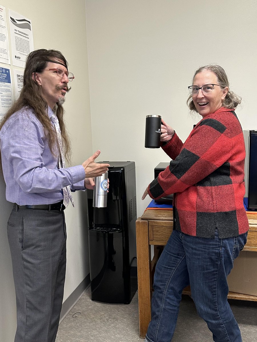 Historians amazed by new technology! The ancient Romans may have had aqueducts but we have a water cooler! Come visit the History Department!