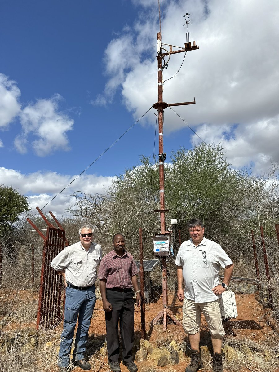 Petri Pellikka 🇫🇮 (@petripellikka) on Twitter photo Mwadime showing our eddy covariance flux towers for <a href="/wlkutsch/">Werner Leo Kutsch</a> from <a href="/ICOS_RI/">ICOS RI</a> and <a href="/PetteriTaalas/">Petteri Taalas</a> of <a href="/IlmaTiede/">Ilmatieteen laitos</a>, Finland managed by #TaitaResearchStation <a href="/helsinkiuni/">University of Helsinki</a> in Kenya. This one is measuring greenhouse gas fluxes in bushlands under grazing, while other one is in cropland. Mwadime showing our eddy covariance flux towers for <a href="/wlkutsch/">Werner Leo Kutsch</a> from <a href="/ICOS_RI/">ICOS RI</a> and <a href="/PetteriTaalas/">Petteri Taalas</a> of <a href="/IlmaTiede/">Ilmatieteen laitos</a>, Finland managed by #TaitaResearchStation <a href="/helsinkiuni/">University of Helsinki</a> in Kenya. This one is measuring greenhouse gas fluxes in bushlands under grazing, while other one is in cropland.