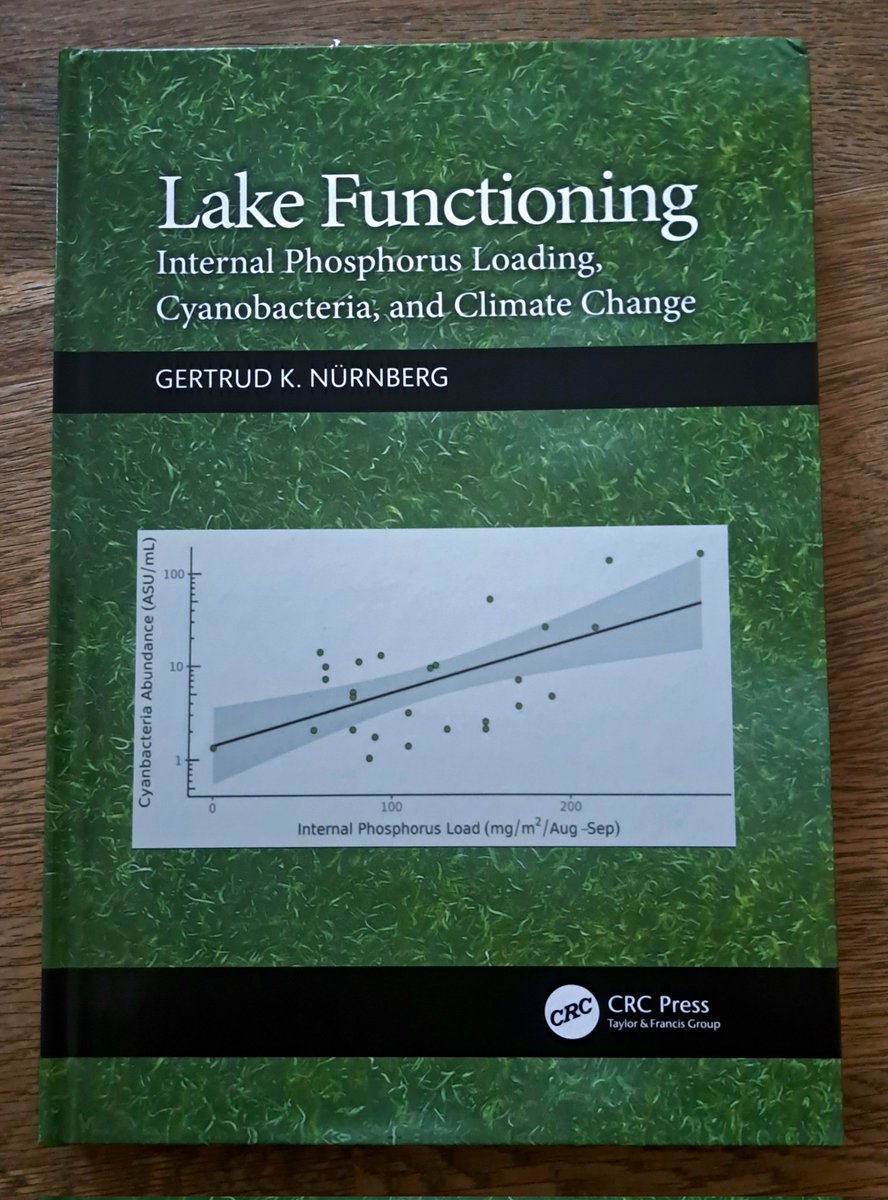 A new book on 'Lake Functioning', written by Gertrud Nürnberg, arrived today.