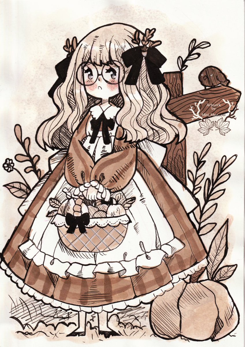 Day 23 of #Kattober2024
Prompt: Basket 
This was just a quick sketch i did.
