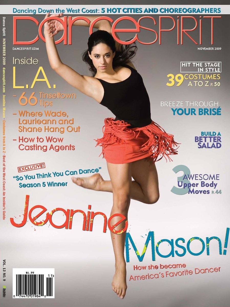 Dance Spirit (@dance_spiritmag) on Twitter photo Who recognizes this fall #throwback Dance Spirit cover from November of 2009? This issue featured the high-flying <a href="/itsjeaninemason/">Jeanine Mason</a>, a kip-up tutorial, an A-Z list of the coolest costumes, and a guide to dancing down the west coast!
📸: Joe Toreno
#dancespirit #dancerlife #dance Who recognizes this fall #throwback Dance Spirit cover from November of 2009? This issue featured the high-flying <a href="/itsjeaninemason/">Jeanine Mason</a>, a kip-up tutorial, an A-Z list of the coolest costumes, and a guide to dancing down the west coast!
📸: Joe Toreno
#dancespirit #dancerlife #dance