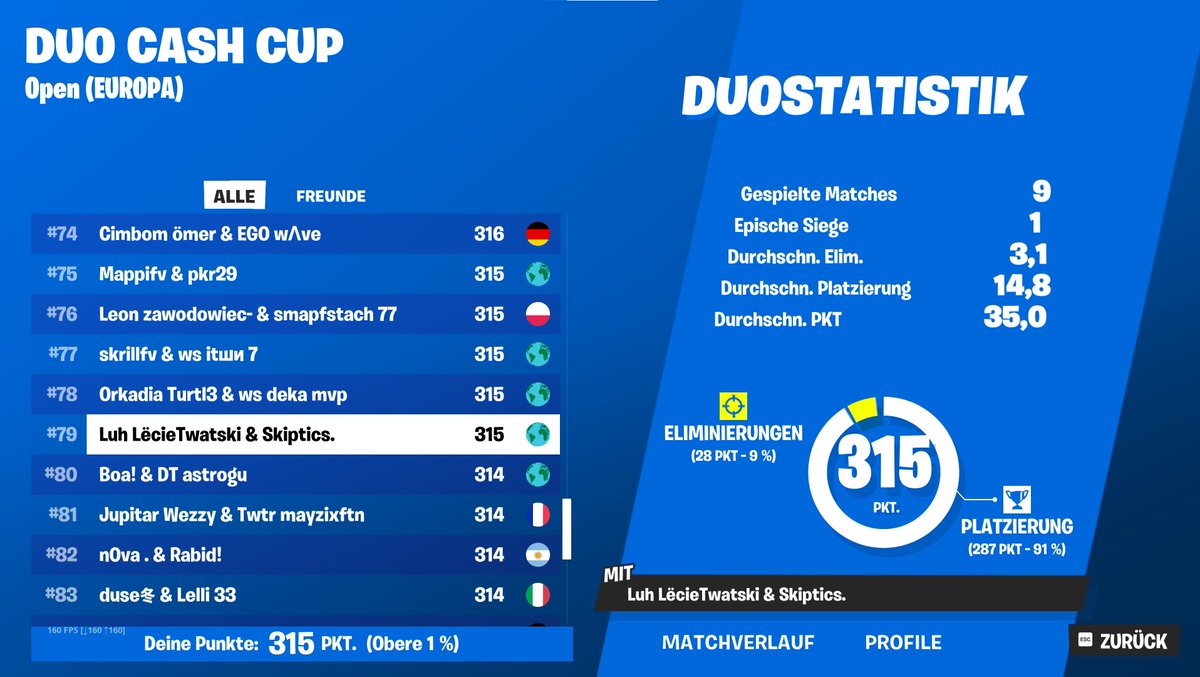 Nicht last game gekommen 🥸